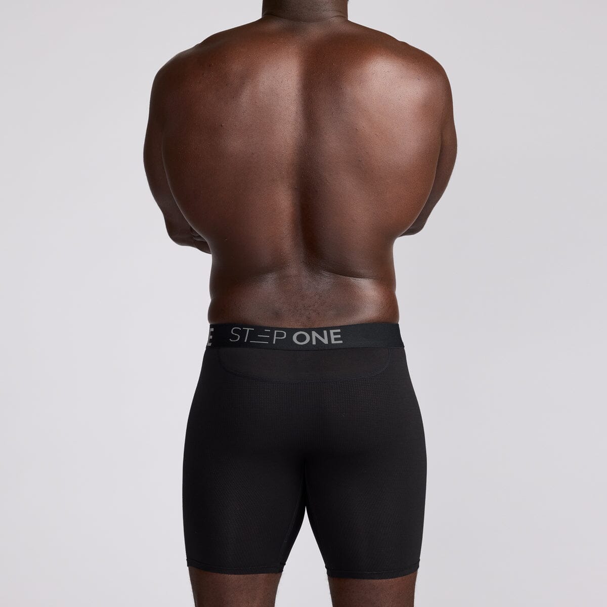 Cloud Mesh Boxer Brief - Black - View 7