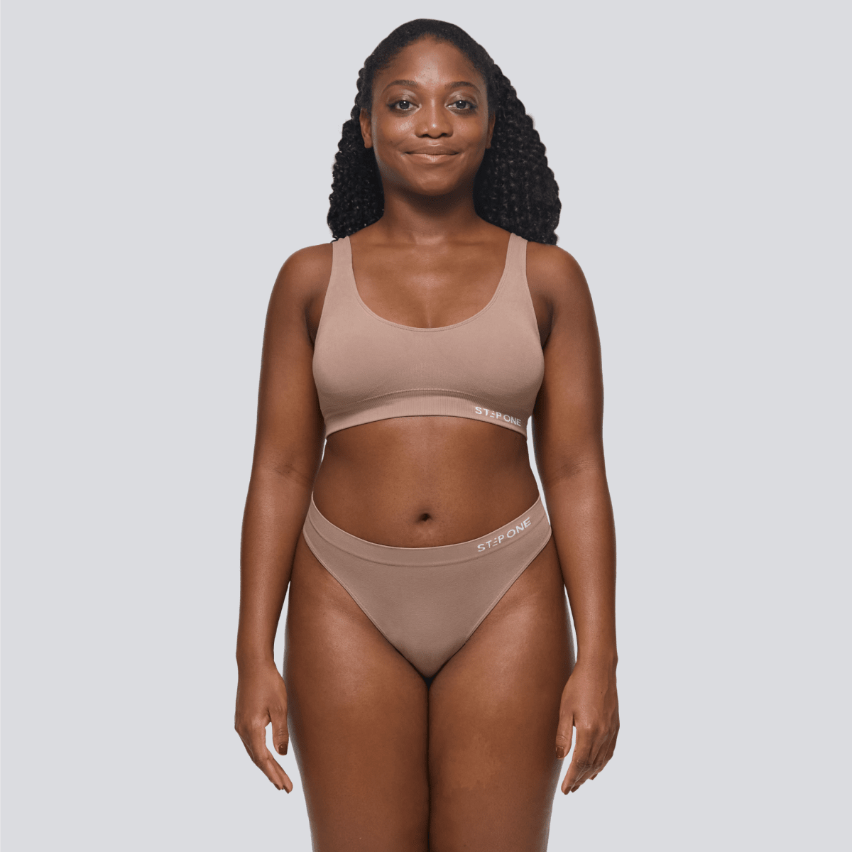 Women's SmoothFit Padded Bra - Ash Brown - View 4