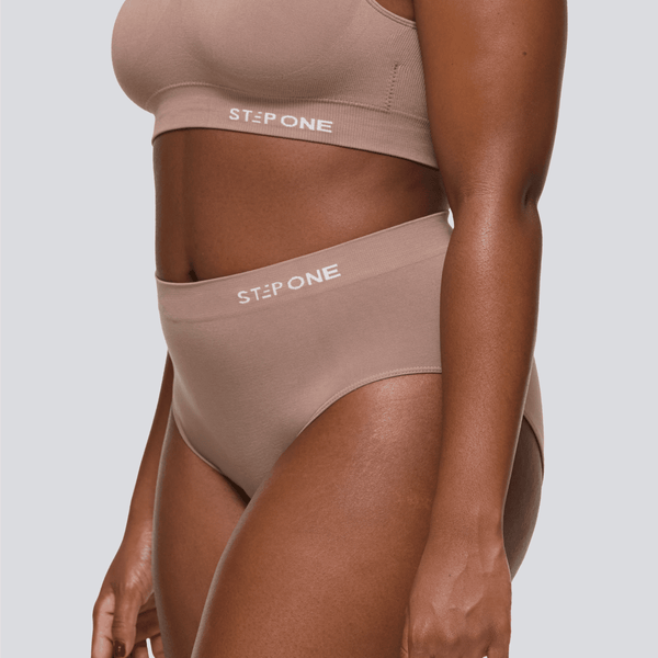 Women's SmoothFit Full Brief - Ash Brown - Bamboo Underwear