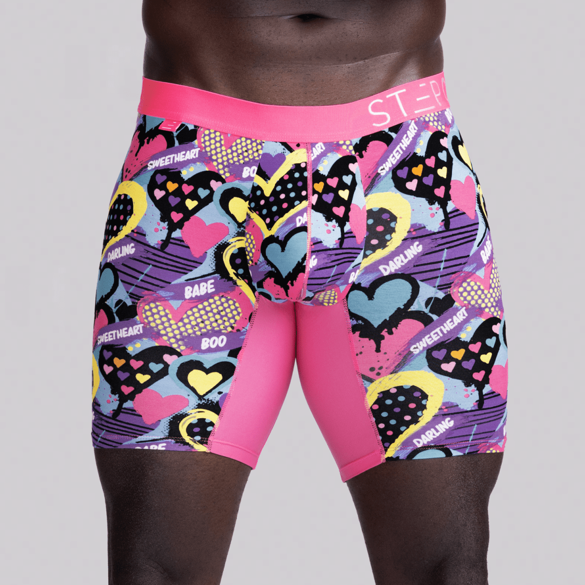 Boxer Brief - Retro Romance - Bamboo Underwear