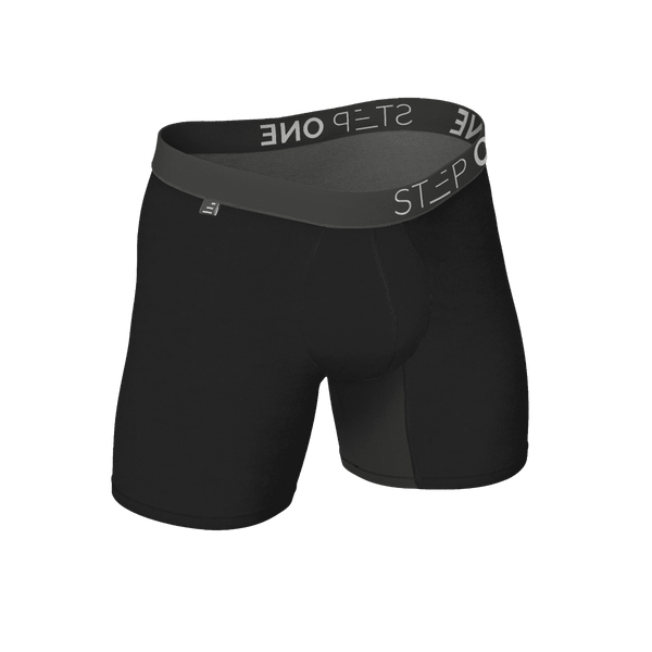 Junior Trunk - Black Currants - Bamboo Underwear