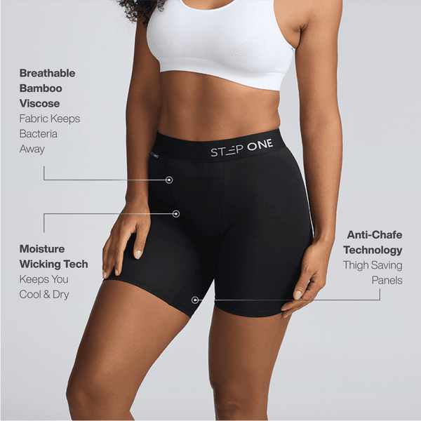 Women's Body Shorts - Tap Shoe - Bamboo Underwear