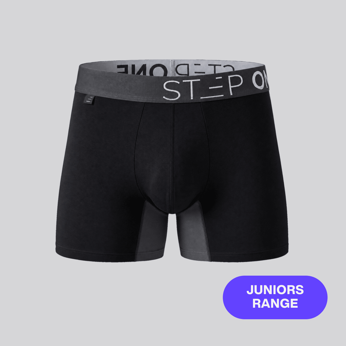 Junior Trunk - Black Currants - Bamboo Underwear