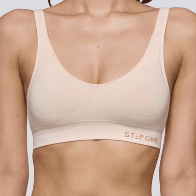 Women's SmoothFit Padded Bra - Chic Champagne - Bamboo Underwear