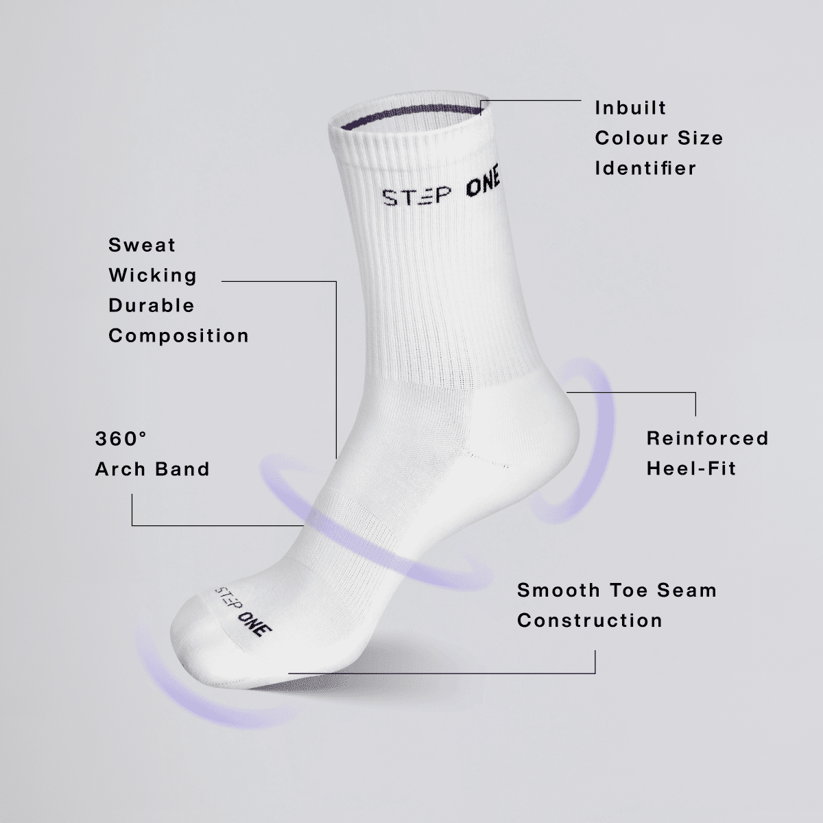 Unisex Crew Sock - Bamboo Underwear