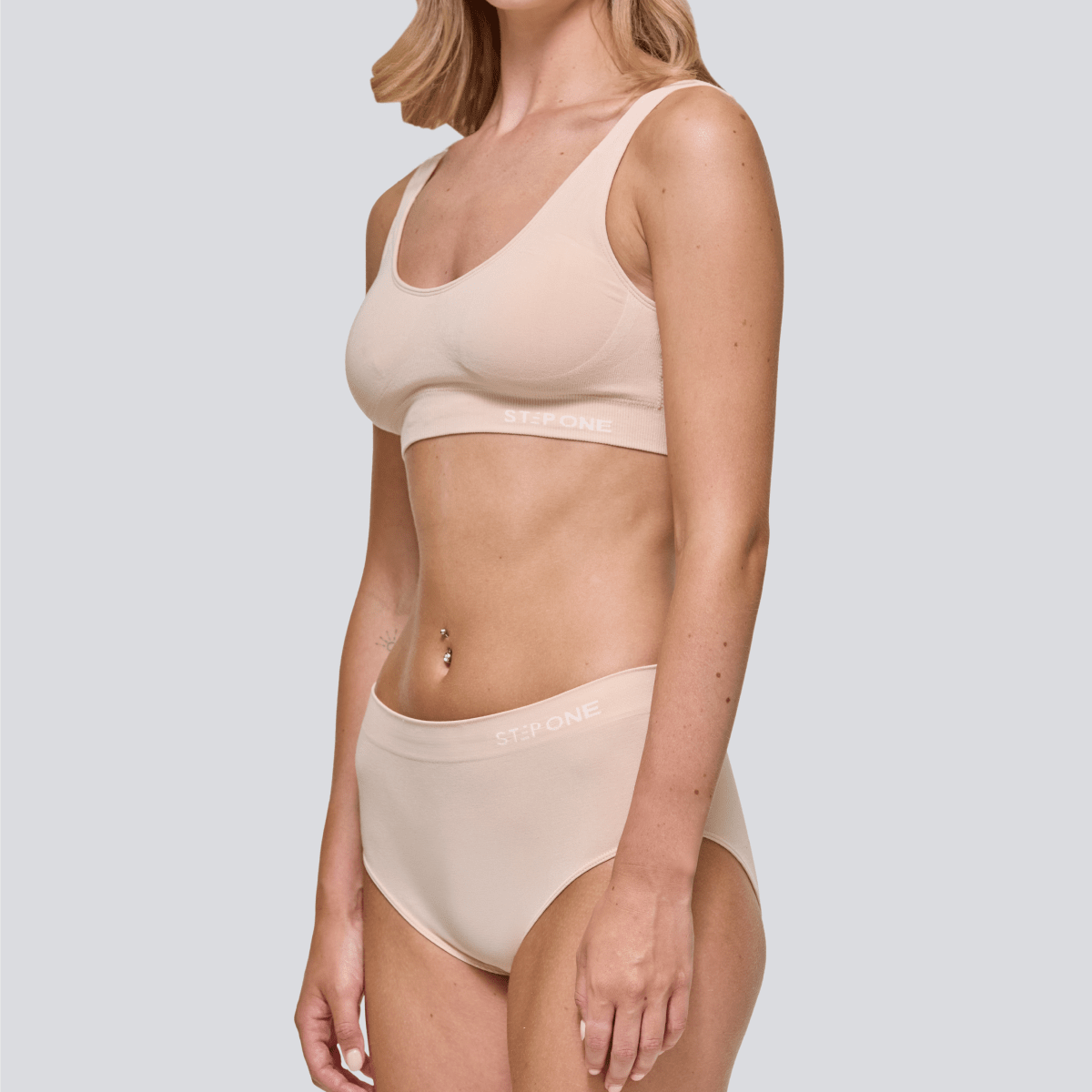 Women's SmoothFit Full Brief - Light Beige - View 4