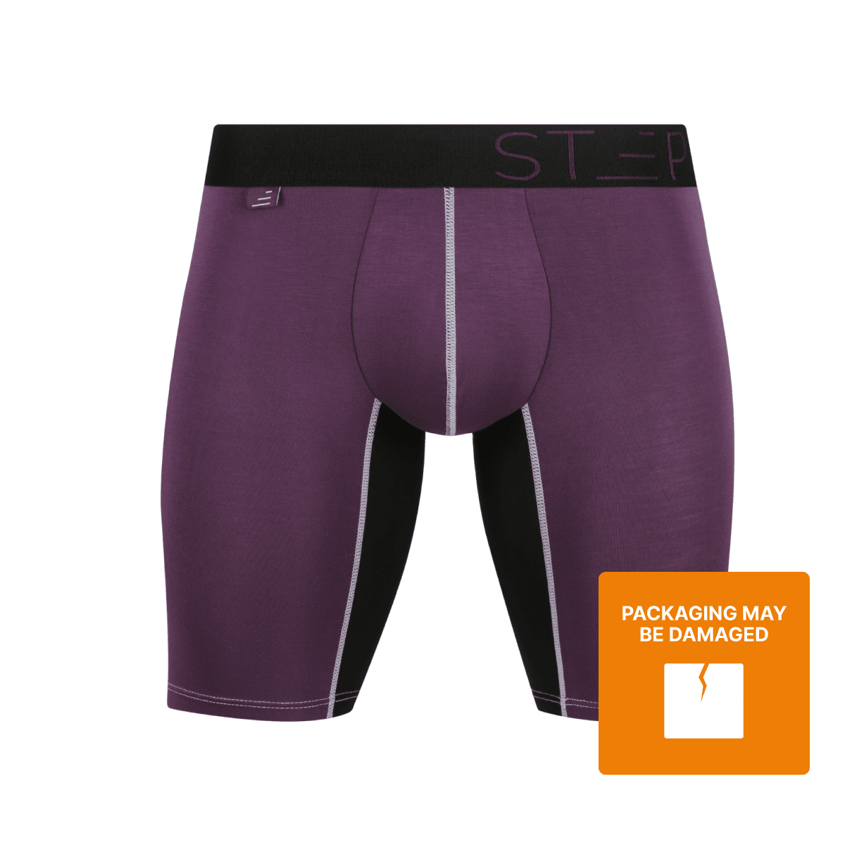 Boxer Brief Sport - Juicy Plums - Bamboo Underwear