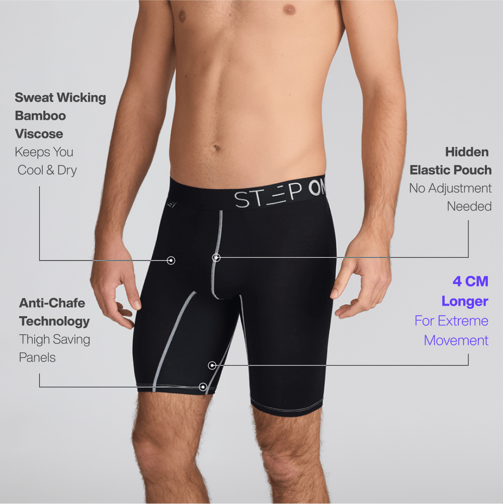 Boxer Brief Sport  - Black Currants - View 2