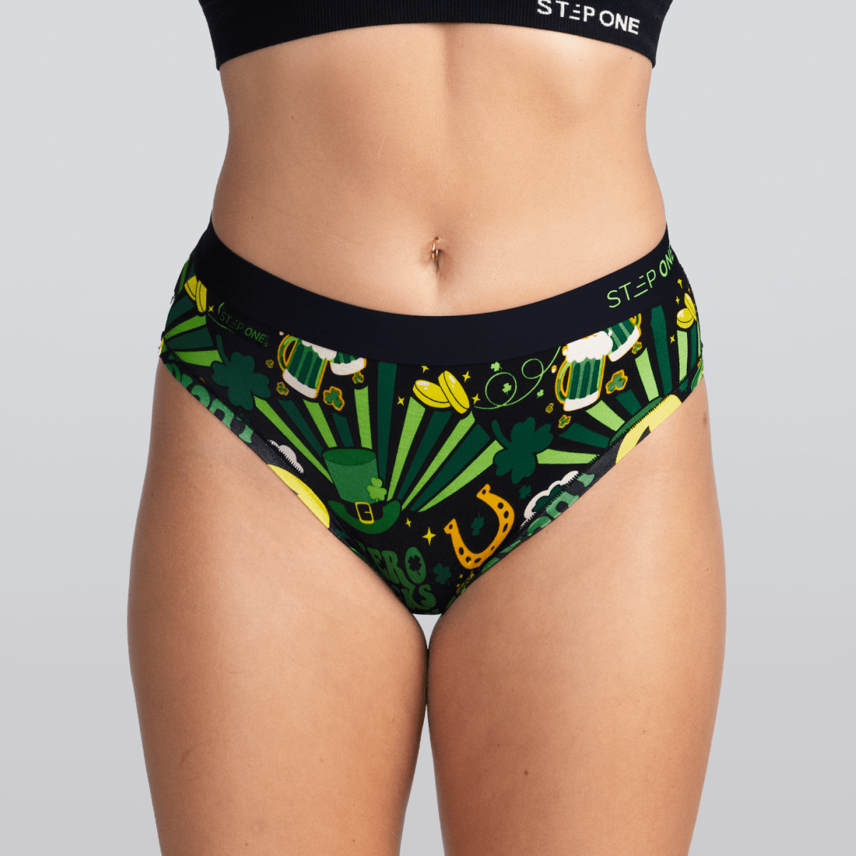 Women's Bikini Brief - Zero Lucks Given - Bamboo Underwear