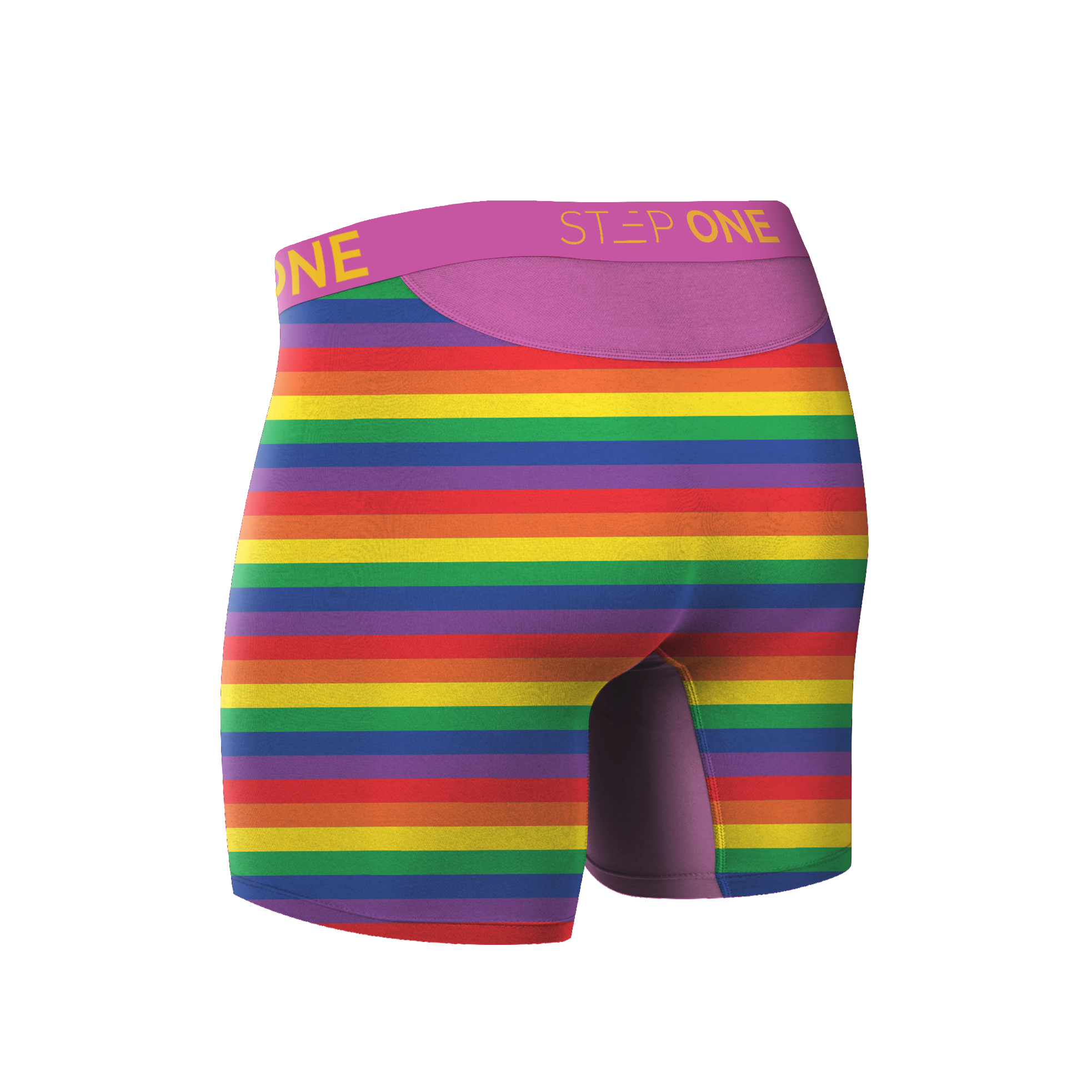 Boxer Brief - Hibiscus  Step One Men's Underwear US