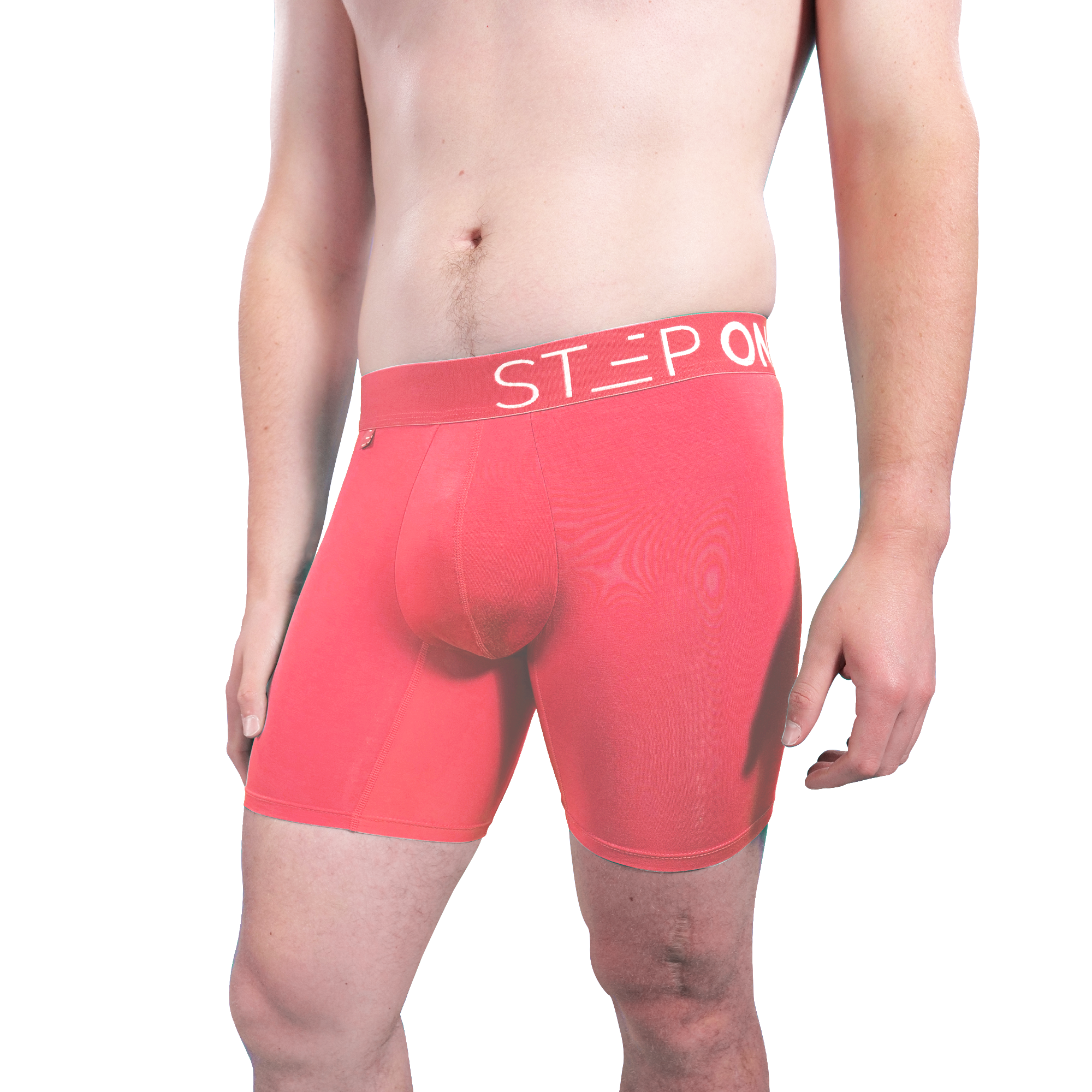 STEP ONE New Mens Boxer Briefs (Longer) Bamboo Underwear
