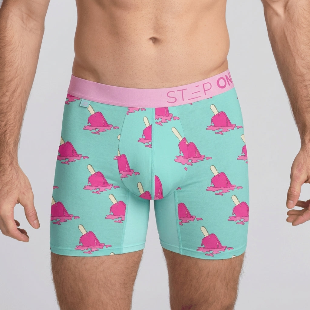 Boxer Brief - Icecreams - Bamboo Underwear