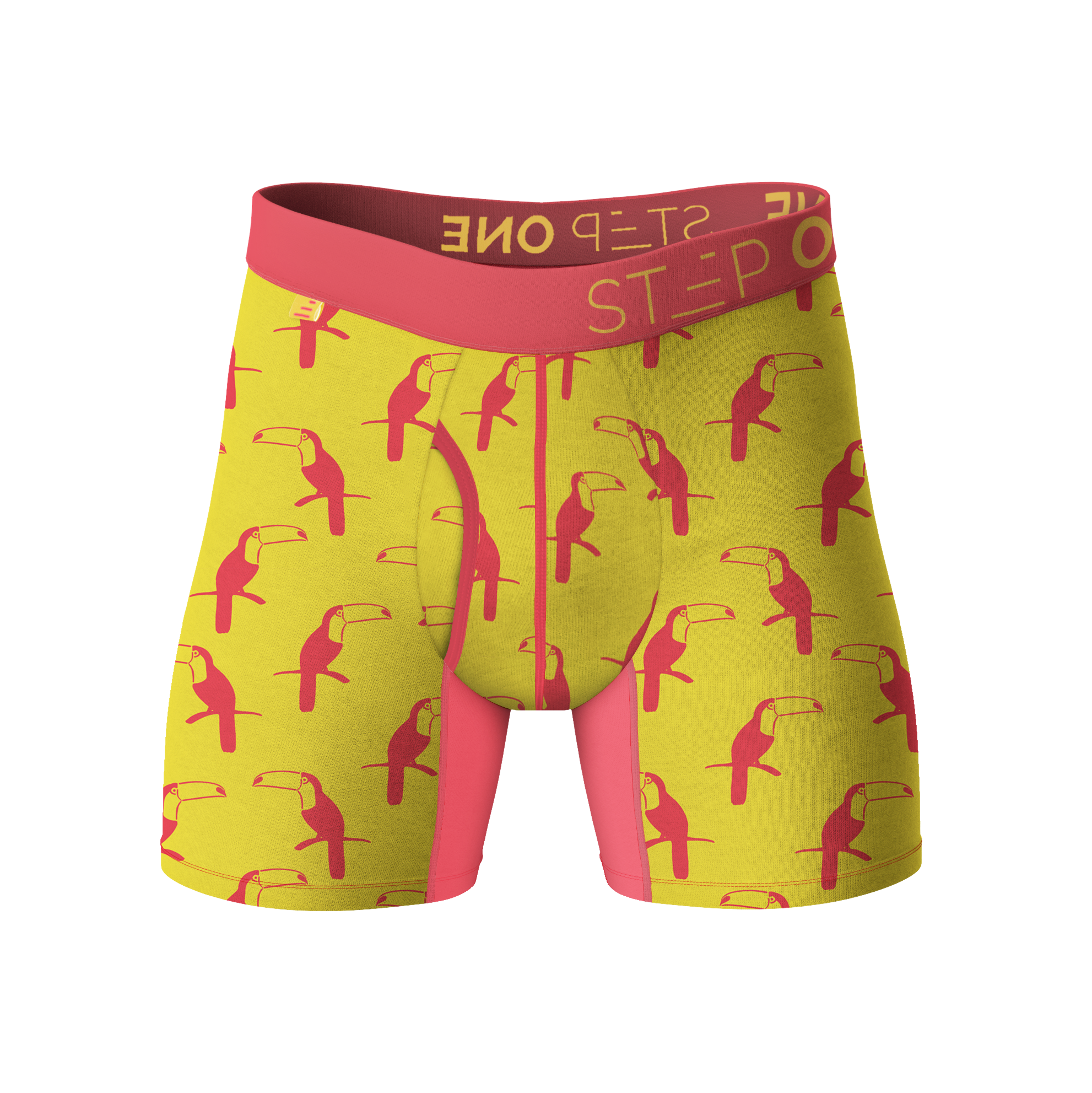 Boxer Brief Fly - Toucans - View 1