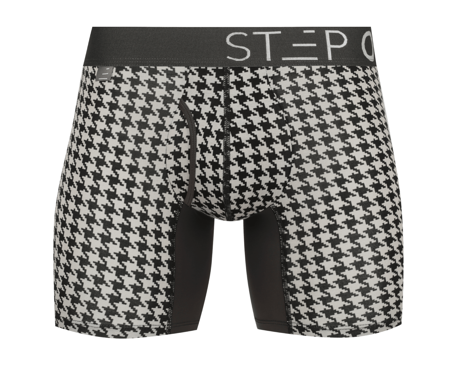 Boxer Brief Fly - Houndstooth - View 1