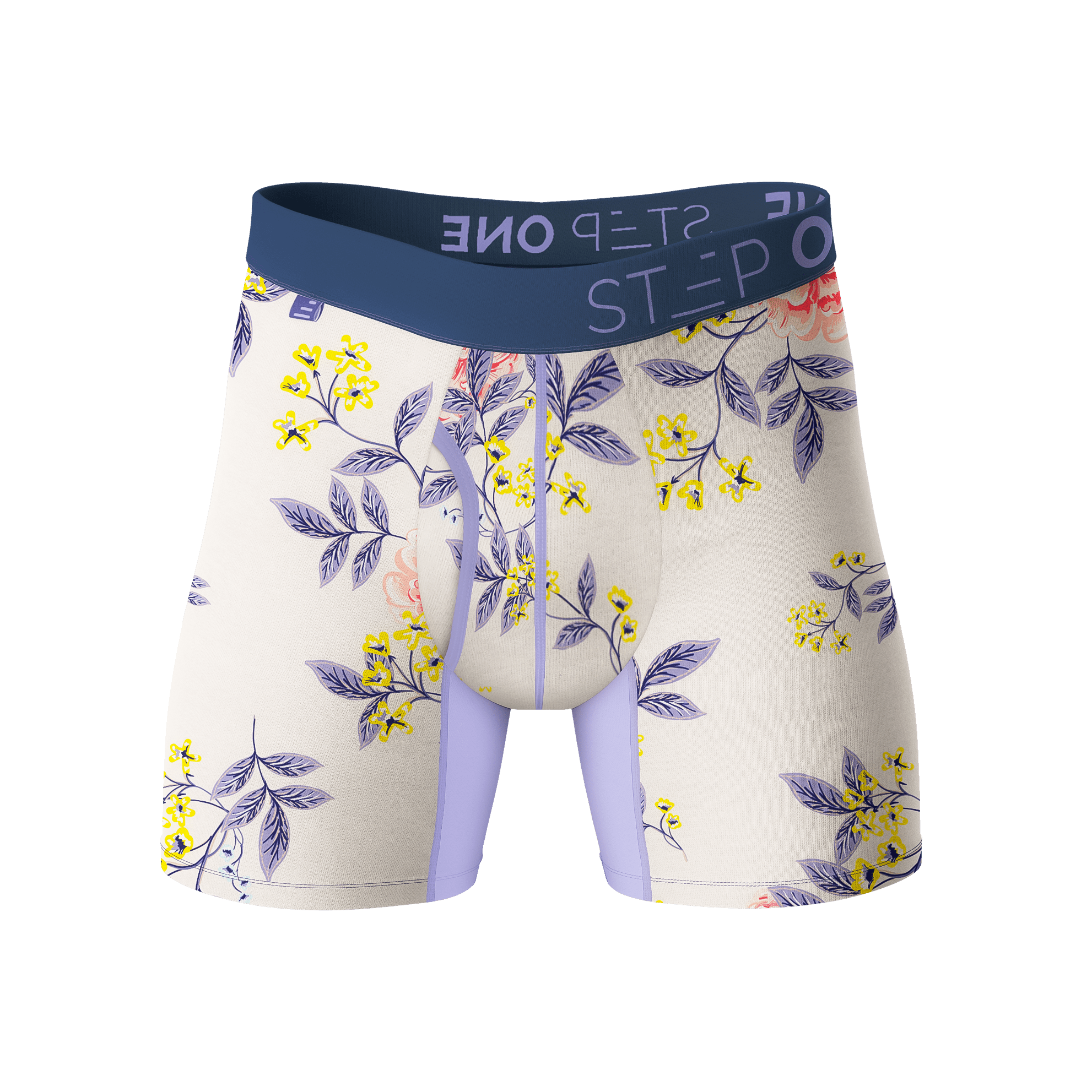 Boxer Brief Fly - Oriental Blossoms - View 1