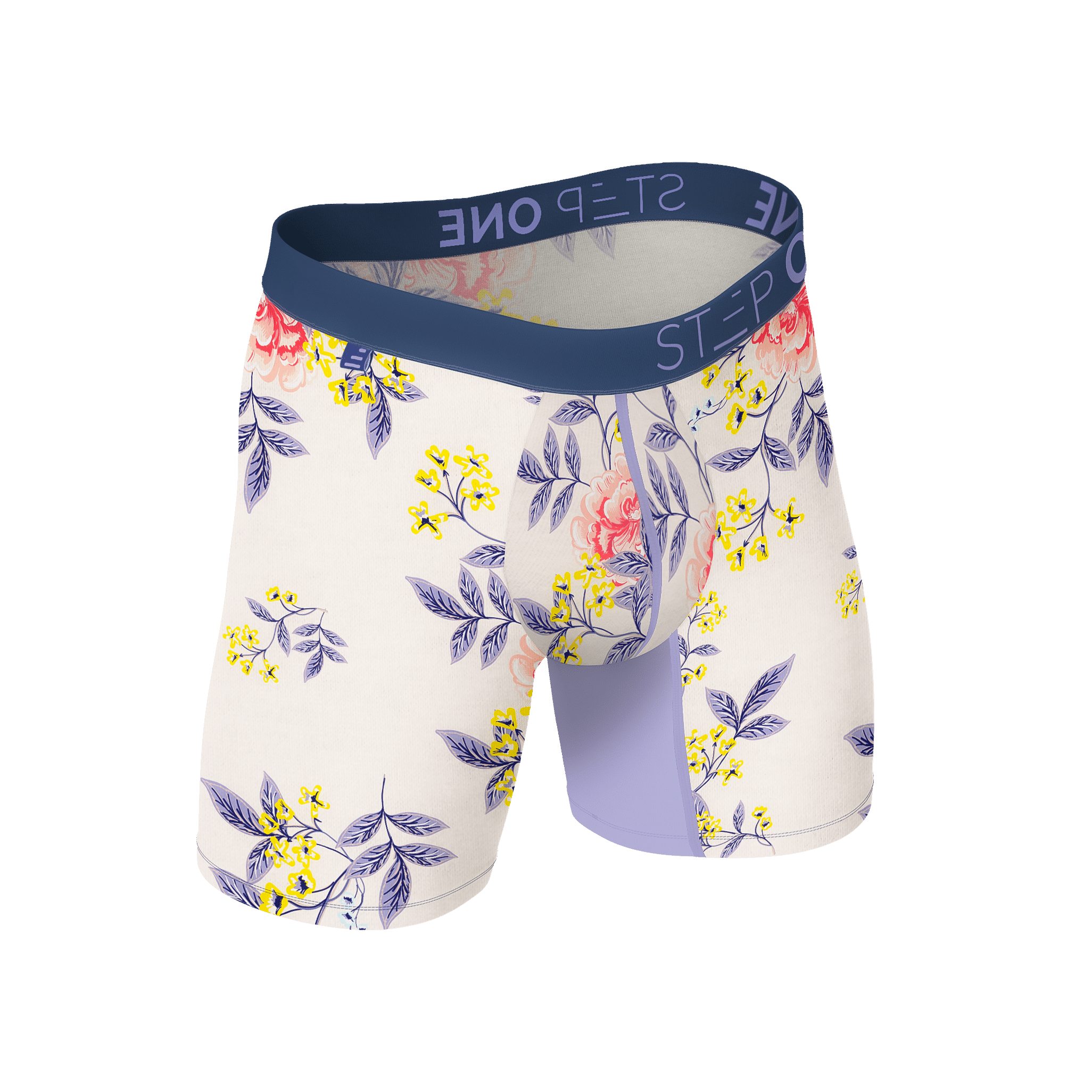 Boxer Brief - Oriental Blossoms - Bamboo Underwear